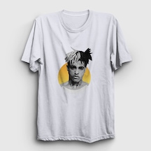 Presmono Unisex Sun Xxxtentacion T-shirt Beyaz