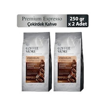 Coffee More Premium Espresso Çekirdek Kahve 250 Gr X 2 Adet