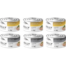 Molly 2 Çeşit Karma Kitten Yavru Kedi Konservesi 85 Gr. X 6 Adet