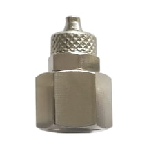 6 Mm Hortum Girişli 1/4 Inç Dişi Pirinç Dişli Konnektör