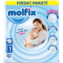 4 Adet Molfix Fırsat Paketi 1 No Yenidoğan 82 Li