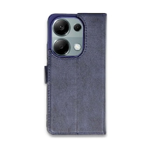 Xiaomi Redmi Note 13 Pro 4g Kılıf Trend S Plus Kapaklı Kılıf - Lacivert 0.2M-Çok Renkli