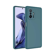Ardemix Mi 11t 5g Kılıf Mara Lansman Kapak - Koyu Yeşil Koyu Yeşil