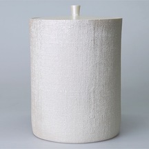 Linen Çöp Kovası İnci Siyah