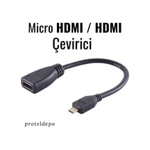 Irenis Micro Hdmi / Hdmi Çevirici Dönüştürücü Kablo - 18 Gbit