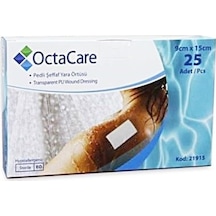 Octacare 21915 Su Geçirmez Yara Örtüsü 9 x 15 CM 25 Adet