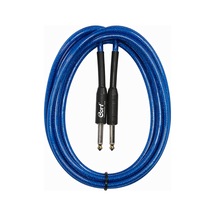 Cort Ca525bl Mavi Gitar Kablo Gürültüsüz 5m Noisless Nude Cable Şeffaf