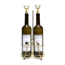 2 Adet Geyik Mantar Tıpalı 750 Ml Yağlık Ve Alın Renk Stant Çok Renkli