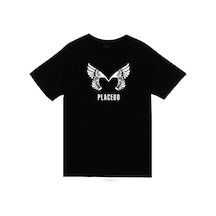 Stoned&Fame Placebo Baskılı T-shirt SIYAH