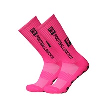 Doğa Sporları Koşu Çorapları Streç Çoraplar Atletik Futbol Futbol Çorapları Saplı Kaymaz Çoraplar Renk: Pembe