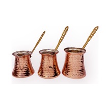 3 Lü Bakır Cezve Seti