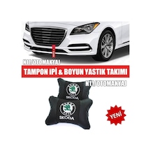 Skoda Octavia Iıı A7 Tampon Süsü Boyun Yastık Takım Aksesuarı