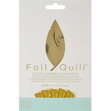 We R Memory Keepers 660667 Isı Etkinleştirilebilir Folyo, Stieglitz, Foil Quill Transfer Folyosu, 5 Folyo Sayfası 10,