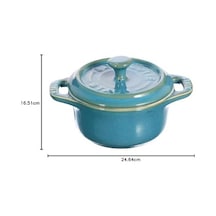 , Mini Cocotte Set, 4&apos Lü, Yuvarlak, Ceramic By 12v