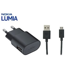 Senalstore Nokia Lumia Ac-50e Uyumlu Şarj Aleti Cihazı Ve Data Kablosu