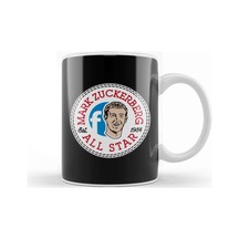 Facebook Mark Zuckerberg All Star Converse Logo Kupa Bardak Porselen Karışık