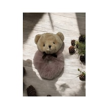 Ayıcıklı Peluş Simit Lastik Toka Pudra Pembe - 673852555 Pudra Pembe