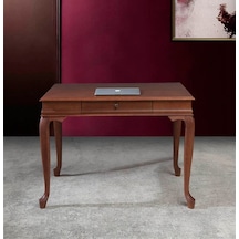 Wooding 120 Cm Çekmeceli Masif Ceviz Çalışma Masası Ceviz