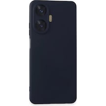 Newface Realme C55 Kılıf Nano İçi Kadife Silikon - Lacivert Renk: Lacivert