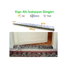 1 Adet Kapı Altı Rüzgar Önleyici Kapı Altı İzolasyon Süngeri Kapı Altı Eşik Süngeri Rüzgar Önleyici 1