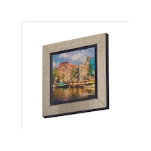 Hollanda Görseli Baskılı Mdf Magnet 7x7 191