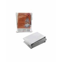 Madfox Emergency Blanket Acil Durum Battaniyesi 210x140 Cm Gümüş