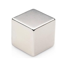 Çok Güçlü Neodyum Küp Mıknatıs 10x10x10 mm (6 Adet)