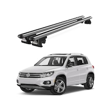 Venüs Volkswagen Tiguan 2016 Ve Sonrası Uyumlu Gri Ara Atkı Port Bagaj Tavan Barı