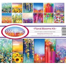 Reminisce Floral Blooms Karalama Defteri Koleksiyon Kiti Kağıt El Sanatları Genel