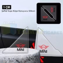 Mini Cooper Logo Kapı Kenar Köşe Koruyucu Çarpma Çizilme Önleyici