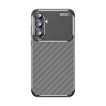 Samsung Galaxy A15 4g Kılıf Auto Focus Karbon Kapak - Siyah