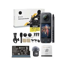 X5 Aksiyon Kamerası Süper Moto Kit Siyah