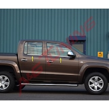 Vw Amarok Krom Cam Çıtası Tk 2010 Üzeri 4Prç Paslanmaz Çelik N11.4111