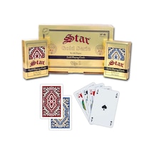 Star Oyun Kağıdı Plastik Gold Serie No1 Ay30 Halı Desen 1030998