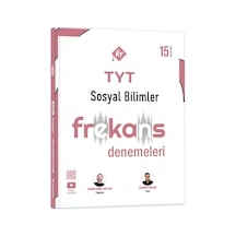 TYT Sosyal Bilimler 15'li Frekans Denemeleri KR Akademi Yayınları