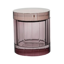 Mikasa Moor Bordo Cam Dekoratif Kutu 10x10x12 Cm