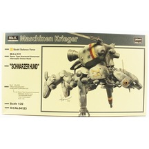 Hasegawa 64123 1/20 Ölçek, Schwarzer Hund W.h.j.131 Space Type Humanoid Unmanned Interceptor, Maschinen Krieger Serisi, Bilim K-57168