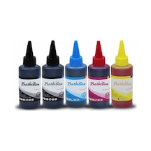 5 Kartuşlu Canon Yazıcılar için uyumlu 5 adet 100 ml Mürekkep SETİ