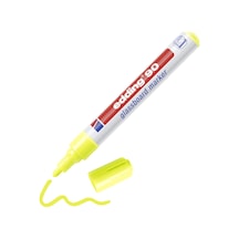 90 Cam Yazı Tahtası Kalemi - Sarı - 1 Cam Kalem - 2-3 Mm Yuvarlak Uçlu