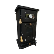 M002 Manuel Mini Fırınlı Kuzine Tipi Pelet Soba