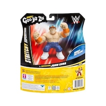 Esnek Figür - Goo Jıt Zu Wwe - John Cena - 11 Cm - Elastik Doku - 3 X Esnek