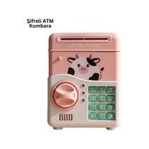 Mey İthalat Sam51 Müzikli Işıklı Kumbara Pembe