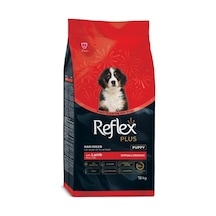Reflex Plus Büyük Irk Kuzu Etli Ve Pirinçli Yavru Köpek Maması 18 Kg