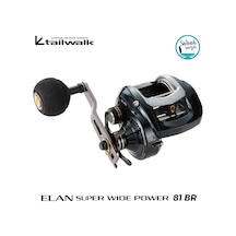 Tailwalk Elan Super Widepower 81br Çıkrık/baitcasting Jig Olta Makinesi Sağ El