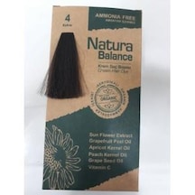Natura Balance Krem Saç Boyası 4 Kahve