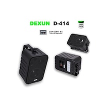 Dexun D-414 Trafolu Siyah Duvar Hoparlörü