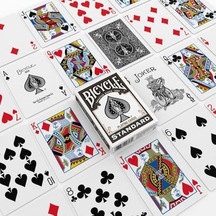 Standard Endeks Siyah Oyun Kartları