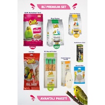 Quik 8li Set - Muhabbet Kuşu Besin Vitamin Başlangıç Seti