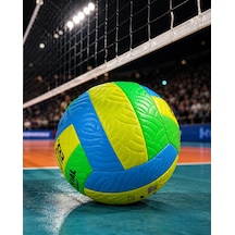 Mey İthalat Voleybol Antrenman Topu İç Ve Dış Mekan Kullanımına Uygun Çok Renkli