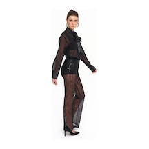 La Garita Midnight Glimmer Pantolon Siyah Siyah